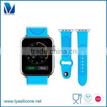 OEM high tear strength silicone watch strap