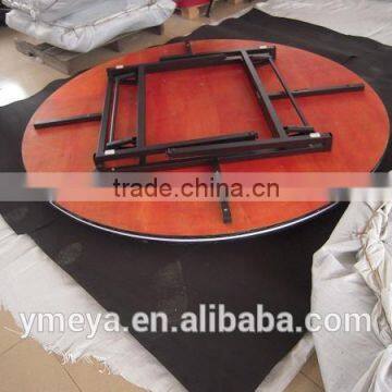 Wood Top Banquet Table Foldable Round Restaurant Tables From China Supplier photo-4