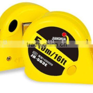 3m,5m,7.5m,8m,10m measure tape double side steel measuring tape with 3 stop button/free sample measuring tools