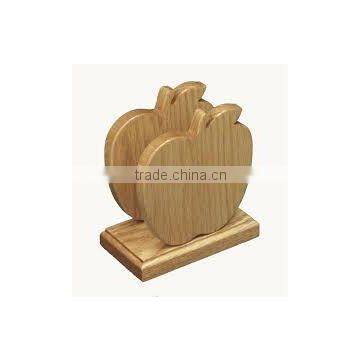 wooden napkin holder