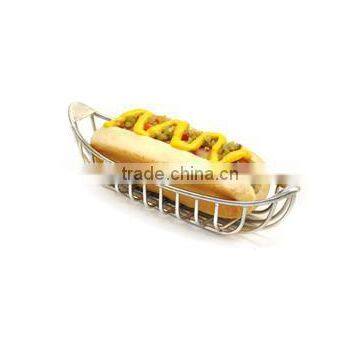 Ship Shaped Wire Bread Basket