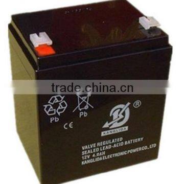 VRL sealed lead acid storage battery 12v4ah for ALARM SYSTEM