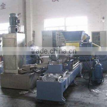 400 kg/h plastic pellets granulating production line with factory sales webpage email address