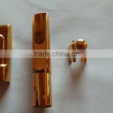 B Model Tenor Saxophone Mouthpiece Brass Material Gold Plated Surface