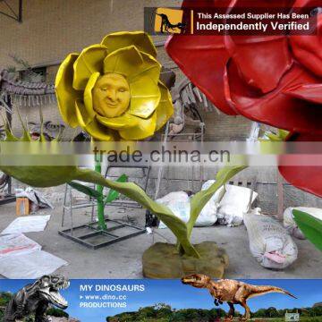 MY Dino-C078 High simulation large animatronic talking flowers