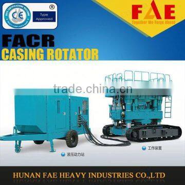 vessel welding casing rotator for foundation drilling rig