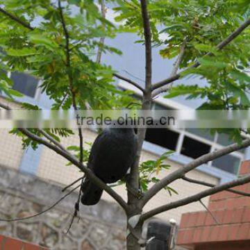 Non-flocked/ Flocked Black Crow Decoy for Hunting photo-4