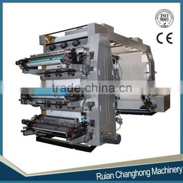 Changhong brand Six Color Plastic Bag Flexo Printing Machine