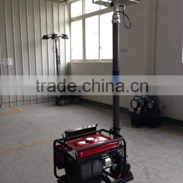 Silent Mobile Light Tower With Sound-proof Generator photo-2
