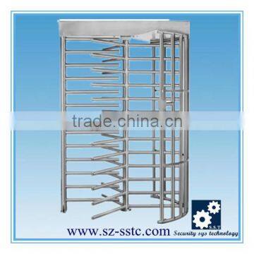 Single passage high security full height turnstile gate/full height personal security gate