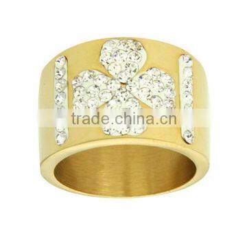 Plain Gold Navy Zicon Stone Ring Design for Couples photo-2