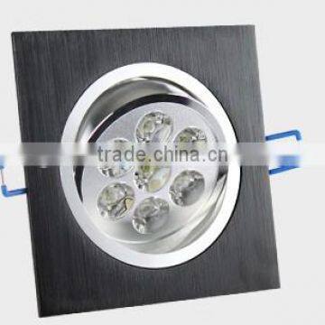 2014 6w LED square ceiling grille light,Recessed ceiling light/grille light AC85-265V