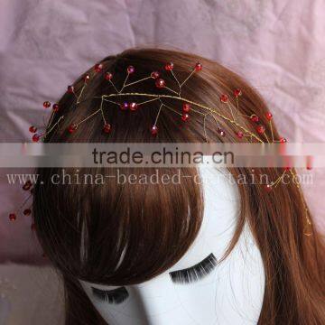 red childrens headpieces pattern