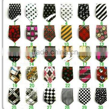 necktie with Small children pet tie tie bow tie with bowknot Men's tie personality tie