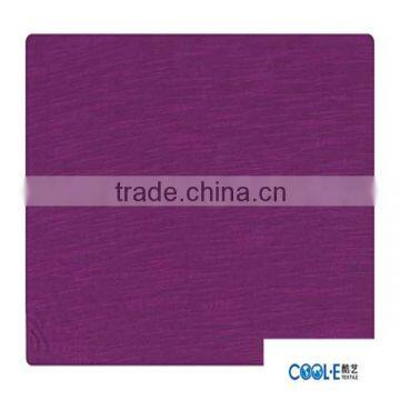 Shaoxing TR single jersey with spandex knitting fabric made in china