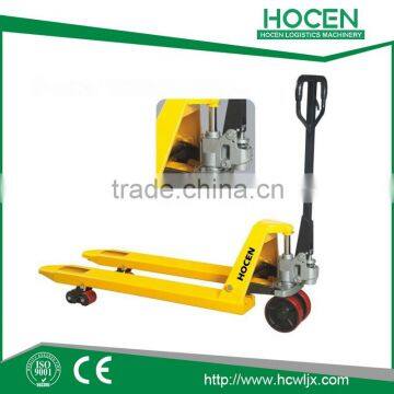 China Wholesale Price Portable Hydraulic Man Pallet Jack photo-2