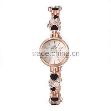 New luxury watch heart-shaped bracelet watch