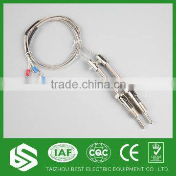 Customized platinum rhodium industrial stainless steel thermocouple