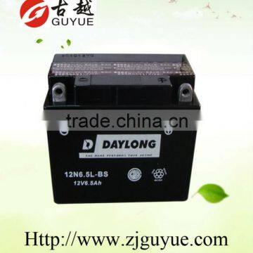 12v 6ah two wheeler battery/deep cycle battery produce in zhejiang