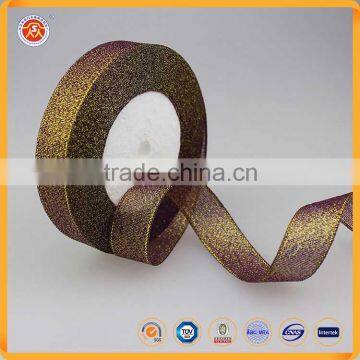 Golden Color and Satin Award Ribbon Pattern Award Ribbon For Christmas photo-5