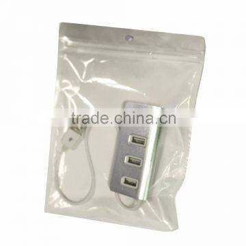 High-end Mini Silver Metal 4 Ports 2.0 USB Hub Aluminium photo-6