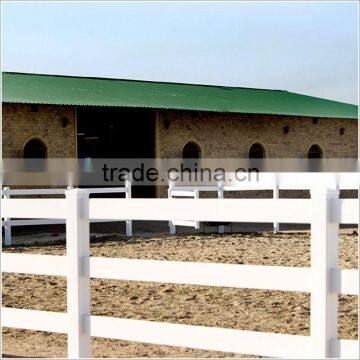 3-rail horse fence