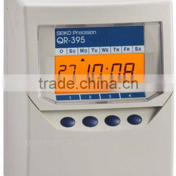 Timing System Time Recorder QR-395 For Attendance Management With Accumulated Time