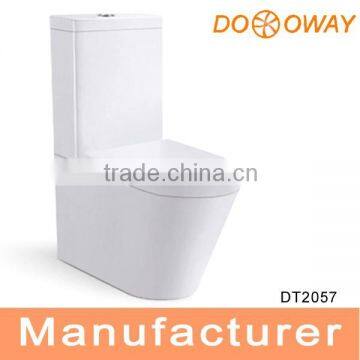 CE Certificate Economic Washdown Two Piece Toilet Bowl DT2020 photo-3