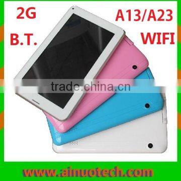 hot sell 7" calling tablet pc a13 a23