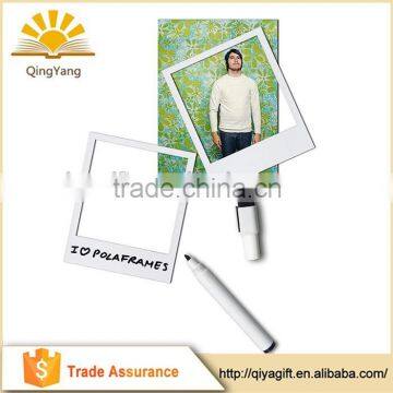 Custom Print Recycle Wholesale magnet spinning photo frame