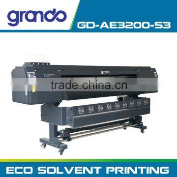 Hot Sale ECO Solvent Printing 3.2m Machine with Three DX5