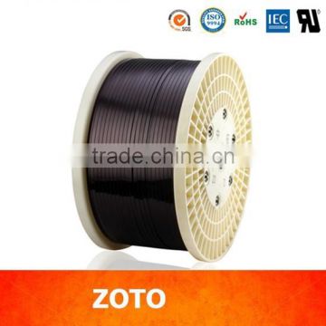 Wooden bobbin motor SGS UL enamelled Aluminium electrical wire