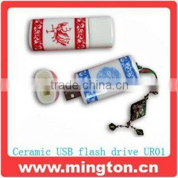 Chinese style ceramic USB flash drive