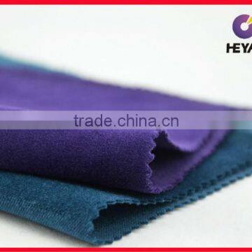 Purple / Dark Green Velvet Fabric