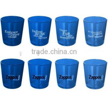 2 Ounce Party Essentials Hard Clear Plastic Shooter Glass