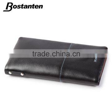 Wholesale Fashion Men Wallet Money Clip Leather Long Purse photo-3
