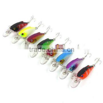 Crank Fishing Bait Fishing Lure 7.5cm/9.1g Top Water Magician Fishing Tackle