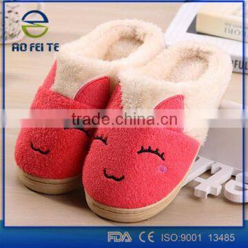 hot sell Soft Cotton cute Women Ladies velvet house Indoor Outdoor Home slippers shoes