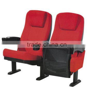 Fabric With Wood Auditorium Chair/Wood Theater Chair With Write Pad YA-01E