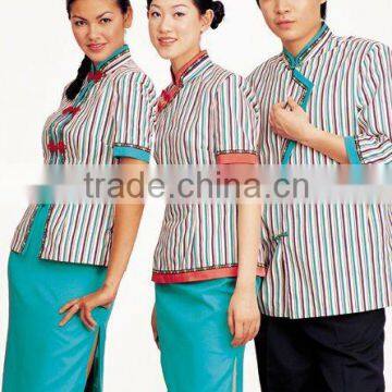 Hot tailored restaurant/hotel service staff uniform