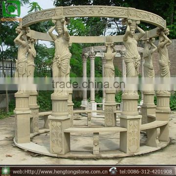 Natural Marble Cheap Outdoor Pavillion Price