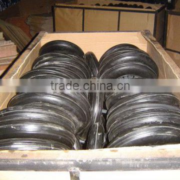 solid rubber wheel for high quality 14"x4"