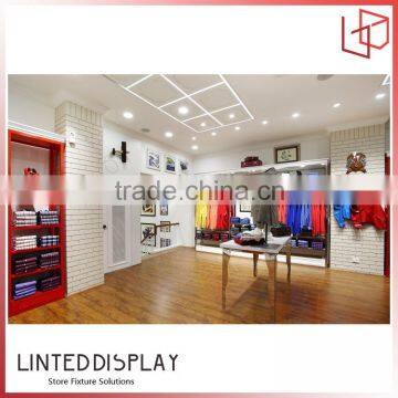 Fresh design modern shop clothing display stand