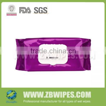 OEM Custom Hand Antibacterial Wipes Sanitary Wet Tissue