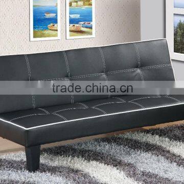 Cheap Price Synthetic Leather Foldable Sofa Bed