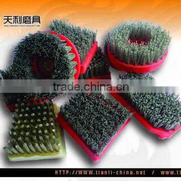 stone abrasive brush