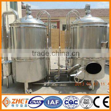 complete beer equipment/brewery system with CE certificate