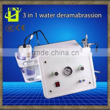 water jet peel dermabrasion system 3 in1 vacuum facial cleaner diamond tips