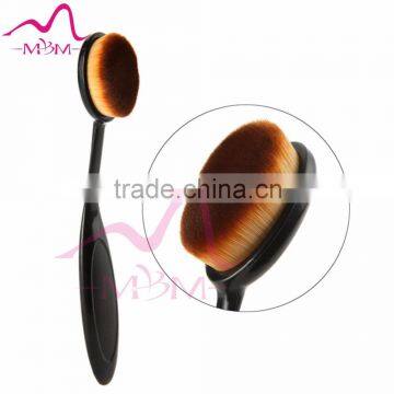 10 Pcs Synthetic Hair Brushes With Plastic Handle Private Label Makeup Brushes, Cosmetic