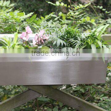Bonsai Stainless Steel Container Flowers Container Plants Pots for Garden Use